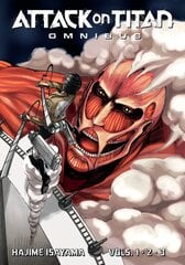 Комиксы Manga Attack on Titan 3in1 Vol 1 цена и информация | Комиксы | 220.lv