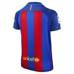 T-krekls bērniem Nike FC Barcelona Home Stadium Junior 777029481, zils цена и информация | Рубашки для мальчиков | 220.lv