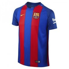 T-krekls bērniem Nike FC Barcelona Home Stadium Junior 777029481, zils цена и информация | Рубашки для мальчиков | 220.lv