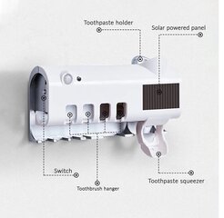 Автоматический УФ-стерилизатор для дозатора зубной пасты цена и информация | Аксессуары для ванной комнаты | 220.lv