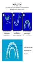 Ультразвуковая кремниевая зубная щетка для отбеливания зубов 360 ° U Sonic TSLM1 цена и информация | Электрические зубные щетки | 220.lv