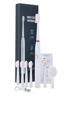 Электрическая зубная щетка 7*1 Sonic Vibration, 6 режимов, массажер, розовый цена и информация | Электрические зубные щетки | 220.lv