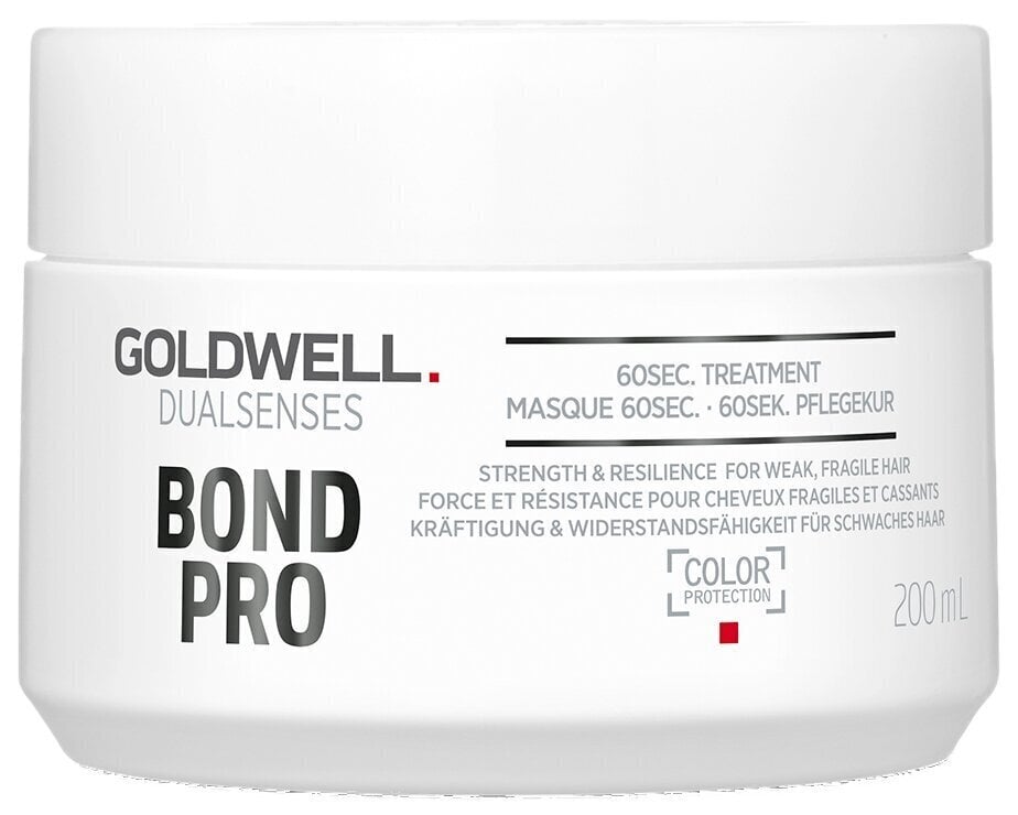 Matu maska ​​vājiem matiem Goldwell Dualsenses Bond Pro 60s, 200 ml цена и информация | Matu uzlabošanai | 220.lv