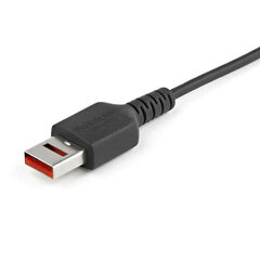 Startech USBSCHAU1M, USB A, 1 m cena un informācija | Kabeļi un vadi | 220.lv