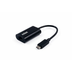 Adapteris Gigabit Nilox USB-C/RJ45 цена и информация | Адаптеры и USB разветвители | 220.lv