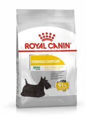 ROYAL CANIN CCN 3KG MINI DERMACOMFORT SUŅIEM cena un informācija | Sausā barība suņiem | 220.lv