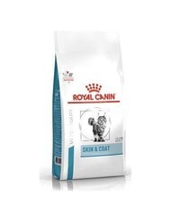 Royal Canin kaķiem ar jutīgas ādas vai kažokādas problēmām Skin&Coat, 1,5 Kg cena un informācija | Sausā barība kaķiem | 220.lv