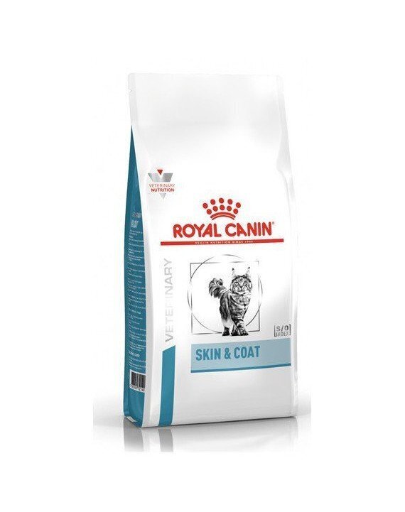 Royal Canin kaķiem ar jutīgas ādas vai kažokādas problēmām Skin&Coat, 1,5 Kg цена и информация | Sausā barība kaķiem | 220.lv