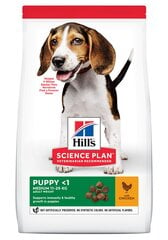 Hill's Science Plan Puppy Medium barība kucēniem ar vistu, 18 kg cena un informācija | Sausā barība suņiem | 220.lv