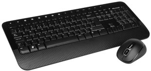 Microsoft M7J-00015 Wireless Desktop 2000 Multimedia, Wireless, Keyboard layout EN, Black, Mouse included, English, 690 g цена и информация | Клавиатуры | 220.lv