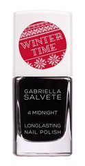 Лак для ногтей Gabriella Salvete Winter Time Longlasting 4 Midnight, 11 мл цена и информация | Лаки для ногтей, укрепители | 220.lv