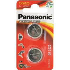 Panasonic батарейки CR2025/2B цена и информация | Батарейки | 220.lv