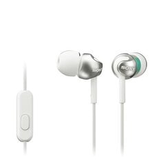 Sony MDR-EX110AP White цена и информация | Наушники | 220.lv