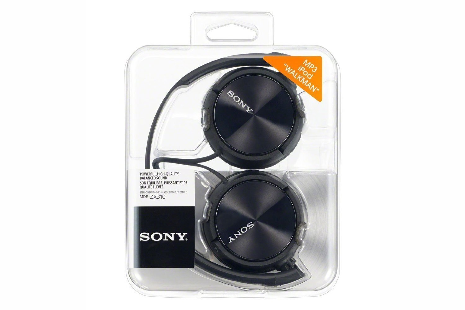 Sony MDRZX310 Black цена и информация | Austiņas | 220.lv