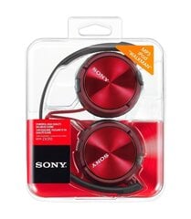 Sony MDRZX310R.AE цена и информация | Наушники | 220.lv