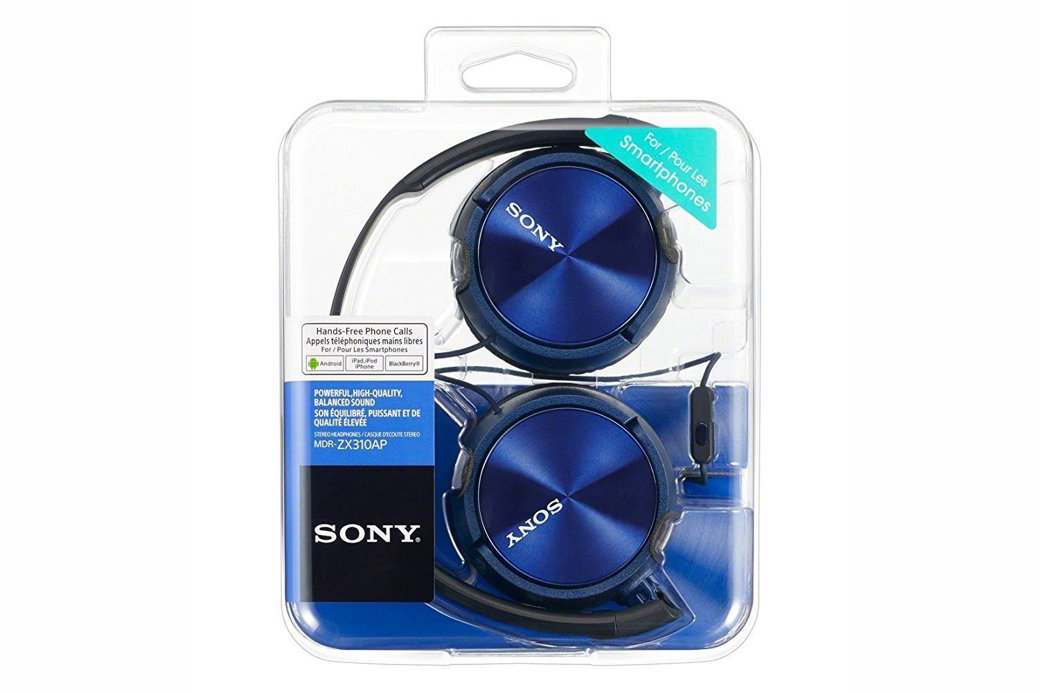 Sony MDR-ZX310 Blue цена и информация | Austiņas | 220.lv