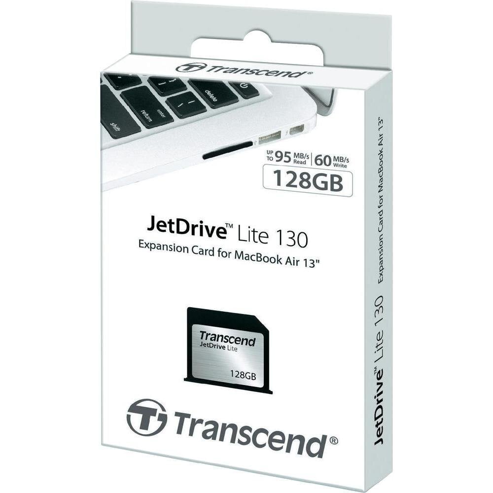 Transcend JetDrive Lite 130 128GB, priekš Apple MacBook Air 13" cena un informācija | Atmiņas kartes fotokamerām | 220.lv