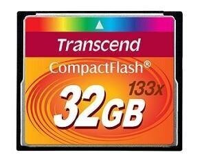 MEMORY COMPACT FLASH 32GB/133X TS32GCF133 TRANSCEND cena un informācija | Atmiņas kartes mobilajiem telefoniem | 220.lv