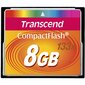 Transcend 8GB CF цена и информация | Atmiņas kartes fotokamerām | 220.lv