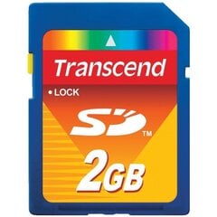 Atmiņas karte Transcend SD 2GB цена и информация | Карты памяти для фотоаппаратов | 220.lv