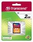 Atmiņas karte Transcend SD 2GB цена и информация | Atmiņas kartes fotokamerām | 220.lv