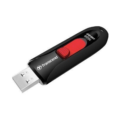 Zibatmiņa Transcend JetFlash 590. 16GB USB 2.0, melna цена и информация | USB Atmiņas kartes | 220.lv