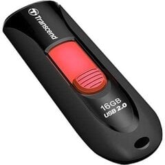 Zibatmiņa Transcend JetFlash 590. 16GB USB 2.0, melna cena un informācija | USB Atmiņas kartes | 220.lv