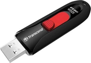 USB некопитель данных Transcend JETFLASH 590, 32GB, USB2, черный цена и информация | USB накопители | 220.lv