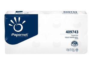 Туалетная бумага PAPERNET SUPERIOR VIRGIN, 3-сл. 8 рулонов цена и информация | Туалетная бумага, бумажные полотенца | 220.lv