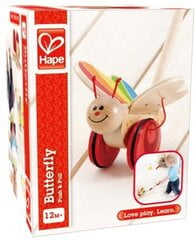 HAPE каталка- бабочка E0340 цена и информация | Игрушки для малышей | 220.lv