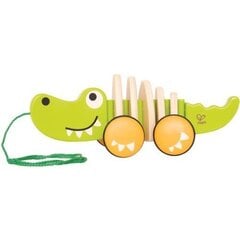 Bērnu koka krokodils Hape E0348 cena un informācija | Rotaļlietas zīdaiņiem | 220.lv