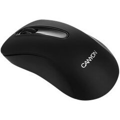 CANYON MW-2 Wireless Optical Mouse - Black цена и информация | Мыши | 220.lv