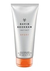 Dušas želeja David Beckham Instinct Sport 200 ml cena un informācija | Parfimēta vīriešu kosmētika | 220.lv