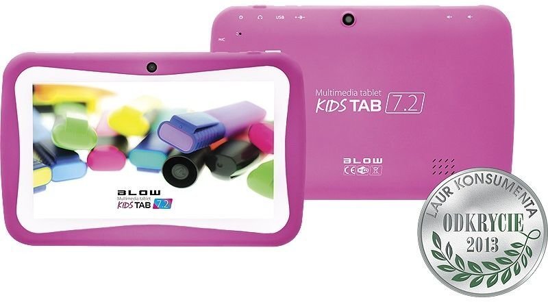 PlanšetdatorsBLOW KidsTab 7.2 79-006# ( 7,0 ; 8 GB ; WiFi ; Pink ) цена и информация | Planšetdatori | 220.lv