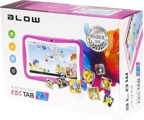 Планшет BLOW KidsTab 7.2 79-006# ( 7,0 ; 8 GB ; WiFi ; Pink ) цена и информация | Планшеты | 220.lv