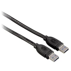 Cable Hama USB 3.0 A-A, 1,8m, black cena un informācija | Kabeļi un vadi | 220.lv