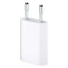 Apple A1400 MD813ZM/A 5W USB Plug Сетевое зарядное устройство iPhone 4 4S 5 5S 6 Plus Белый (OEM) цена и информация | Зарядные устройства для телефонов | 220.lv