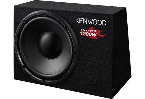 Kenwood, KSC-W1200B, melns cena un informācija | Auto jaudas pastiprinātāji | 220.lv