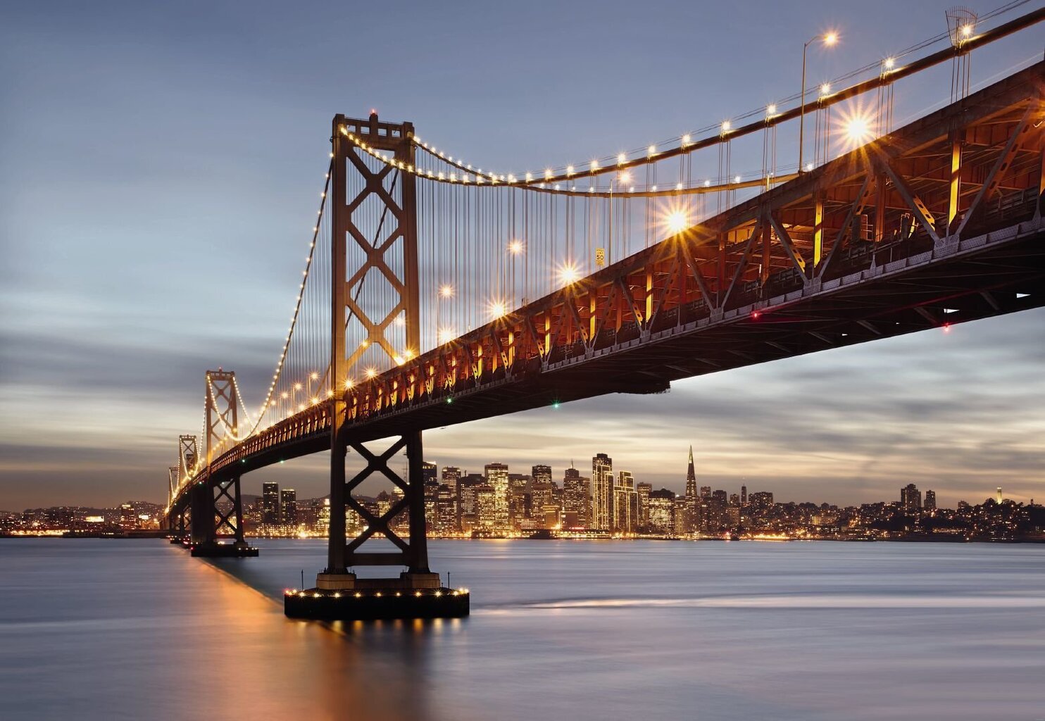 Foto tapetes Bay Bridge cena un informācija | Fototapetes | 220.lv