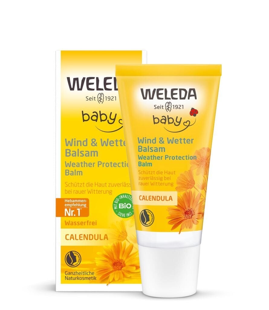 Aizsargkrēms bērniem ar kliņģerīšiem Weleda Baby, 30 ml цена и информация | Bērnu kosmētika, līdzekļi jaunajām māmiņām | 220.lv