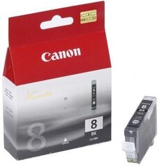 Tintes kasetne Canon CLI-8 BK, Melna cena un informācija | Tintes kārtridži | 220.lv