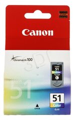 CANON CL-51 3 ЦВЕТА цена и информация | Картриджи для струйных принтеров | 220.lv