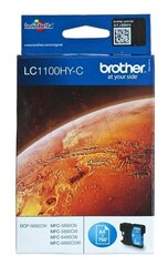 Brother LC1100HYC Ink Cartridge CYAN High Capacity for MFC-6490CW/ 5890CN/ 6890CDW/ 490CW/ 990CW/ DCP-385C/ 585CW/ 6690CW cena un informācija | Tintes kārtridži | 220.lv