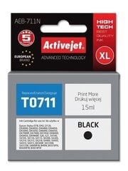 ActiveJet Epson T0711 Black Ink cartridge cena un informācija | Tintes kārtridži | 220.lv