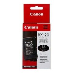Canon BX-20 Black Fax Ink Cartridge, Черный цена и информация | Картриджи для струйных принтеров | 220.lv