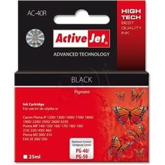 Tintes kasetne Activejet AC-40R Canon PG-40/PG-50 (XL) melna cena un informācija | Action Mājai un remontam | 220.lv