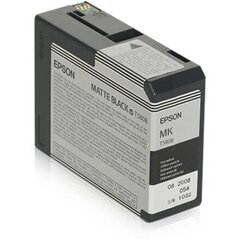 Epson ink cartridge matt black for Stylus PRO 3800, 80ml цена и информация | Картриджи для лазерных принтеров | 220.lv