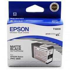Epson ink cartridge matt black for Stylus PRO 3800, 80ml цена и информация | Картриджи для лазерных принтеров | 220.lv