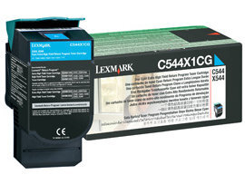 Lexmark C544, X544 Cyan Extra High Yield Return Programme Toner Cartridge (4K) for C544dn / C544dtn / C544dw / C544n / C546dtn / X544dn / X544dtn / X544dw / X544n / X546dtn / X548de / X548dte cena un informācija | Kārtridži lāzerprinteriem | 220.lv