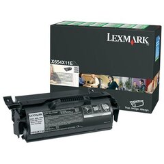 Lexmark X654, X656, X658 Extra High Yield Return Programme Print Cartridge (36K) for X654de / X656de / X656dte / X658dfe / X658dme / X658dtfe / X658dtme цена и информация | Картриджи для лазерных принтеров | 220.lv